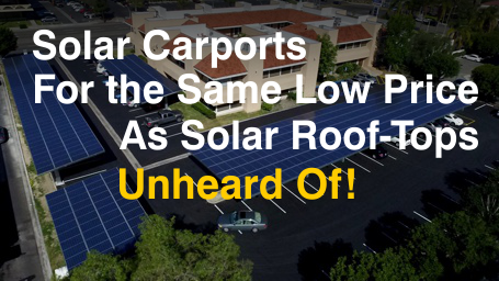 Commercial Solar Carport Orange County Ca